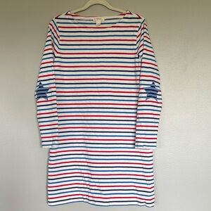 Crewcuts Red and Blue Striped Dress